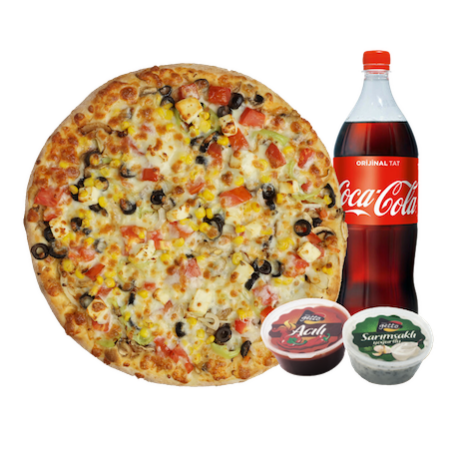 Büyük Pizza Menü